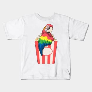 Parrot Popcorn Kids T-Shirt